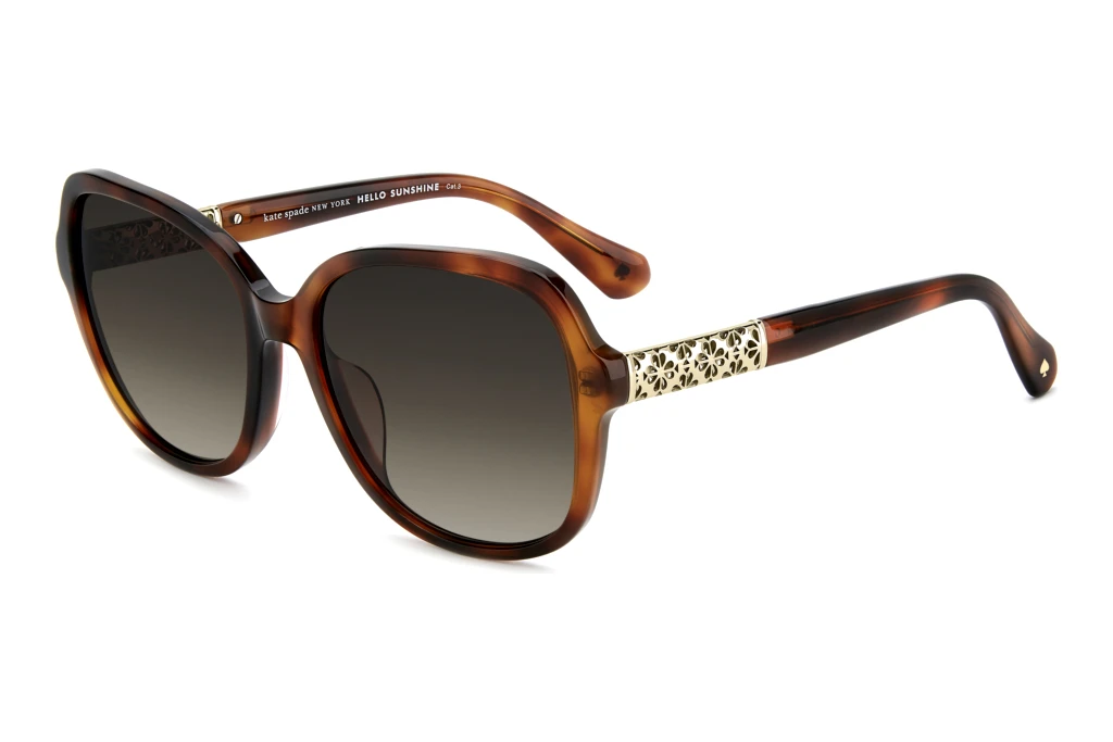 Kate Spade KS ELIZA 2/G/S 086/HA BROWN SHADEDHAVANA Kate Spade KS ELIZA 2/G/S 086/HA BROWN SHADEDHAVANA