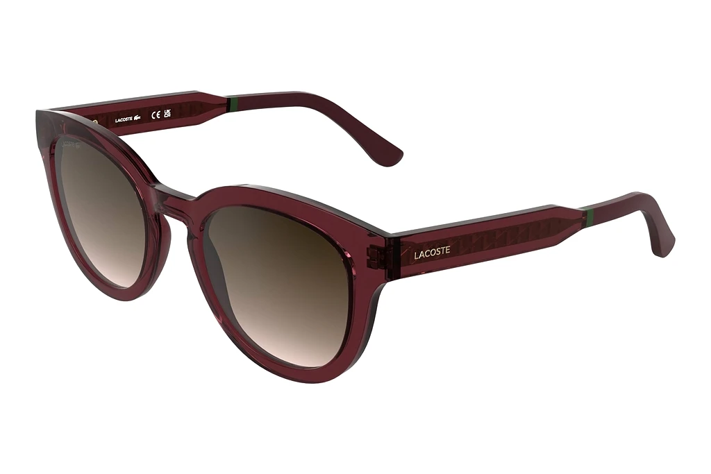 Lacoste L6070S 601 RED TRANSPARENT BURGUNDY Lacoste L6070S 601 RED TRANSPARENT BURGUNDY
