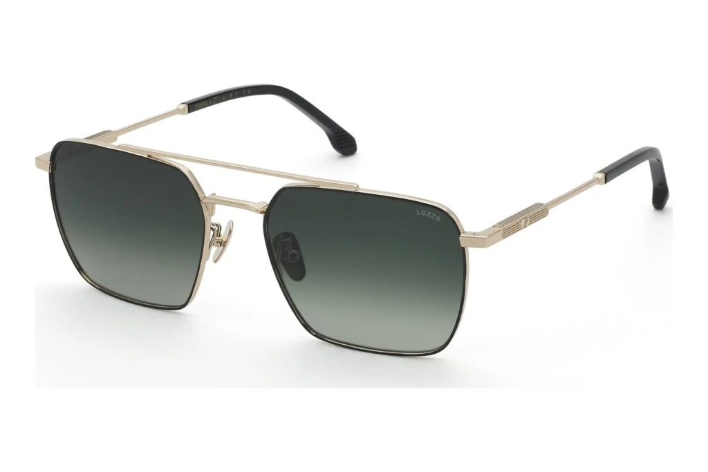 Lozza SL2437 0301 GREEN GRADIENT GREENSH.ROSE GOLD W/BLACK PARTS Lozza SL2437 0301 GREEN GRADIENT GREENSH.ROSE GOLD W/BLACK PARTS