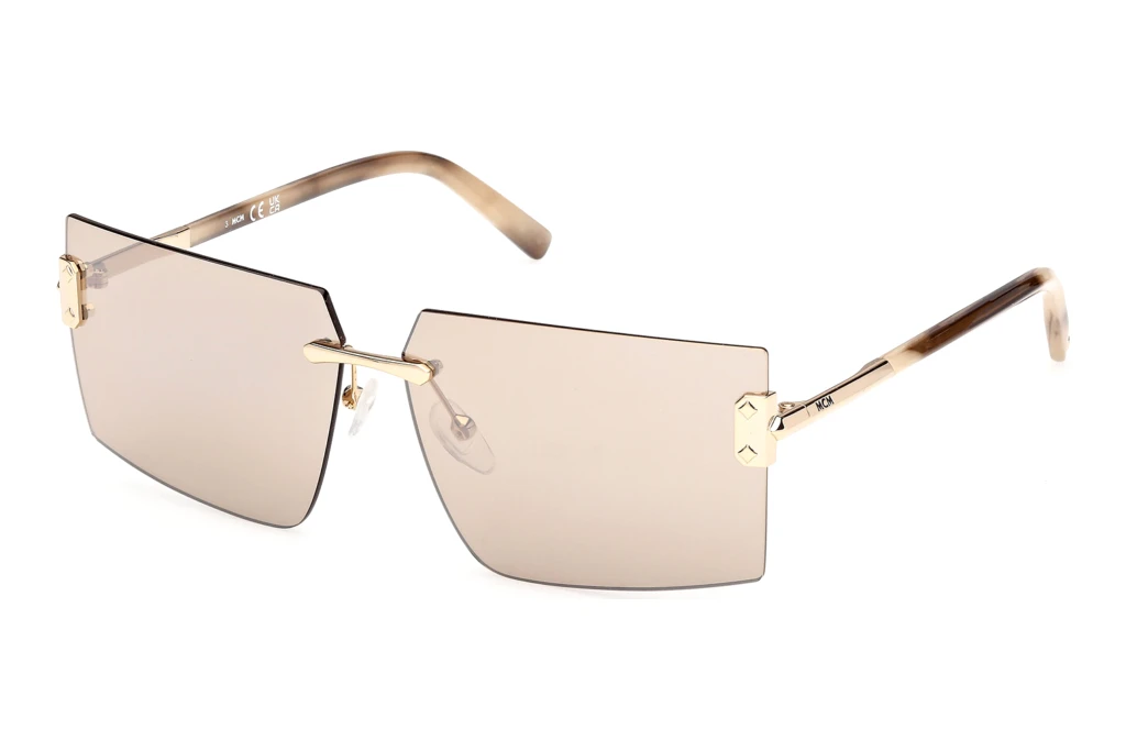 MCM Worldwide MW0028-H 32G braun verspiegeltGlänzend Blassgold MCM Worldwide MW0028-H 32G braun verspiegeltGlänzend Blassgold