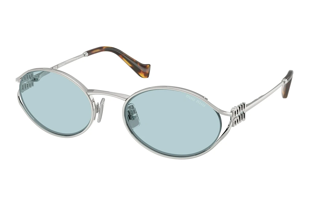 Miu Miu MU 52YS 1BC20R Light BlueSilver Miu Miu MU 52YS 1BC20R Light BlueSilver