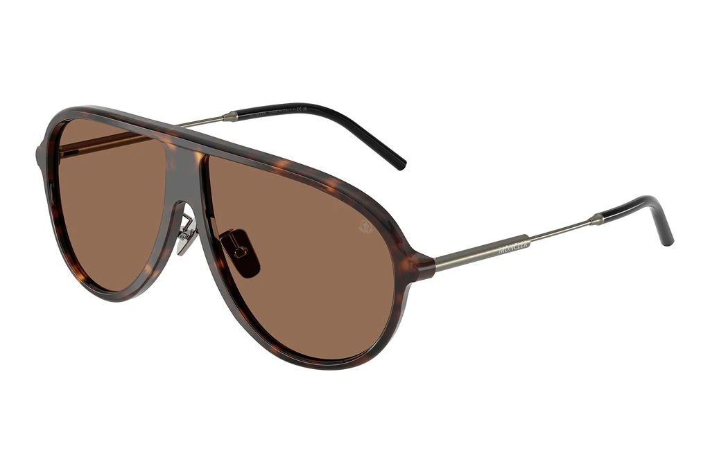 Moncler   ME6009 300273 Brown SolidShiny Havana Moncler   ME6009 300273 Brown SolidShiny Havana