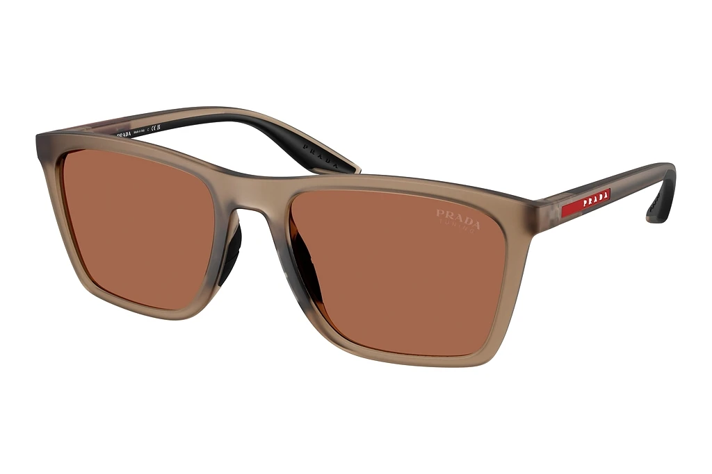 Prada Linea Rossa PS B08S 29F50A Brown TuningFrosted Brown Prada Linea Rossa PS B08S 29F50A Brown TuningFrosted Brown