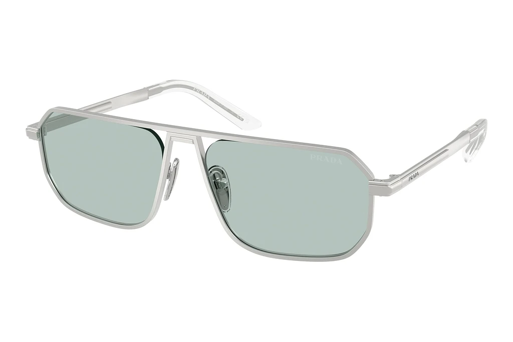 Prada PR A53S 27540N AzureMatte Silver Prada PR A53S 27540N AzureMatte Silver
