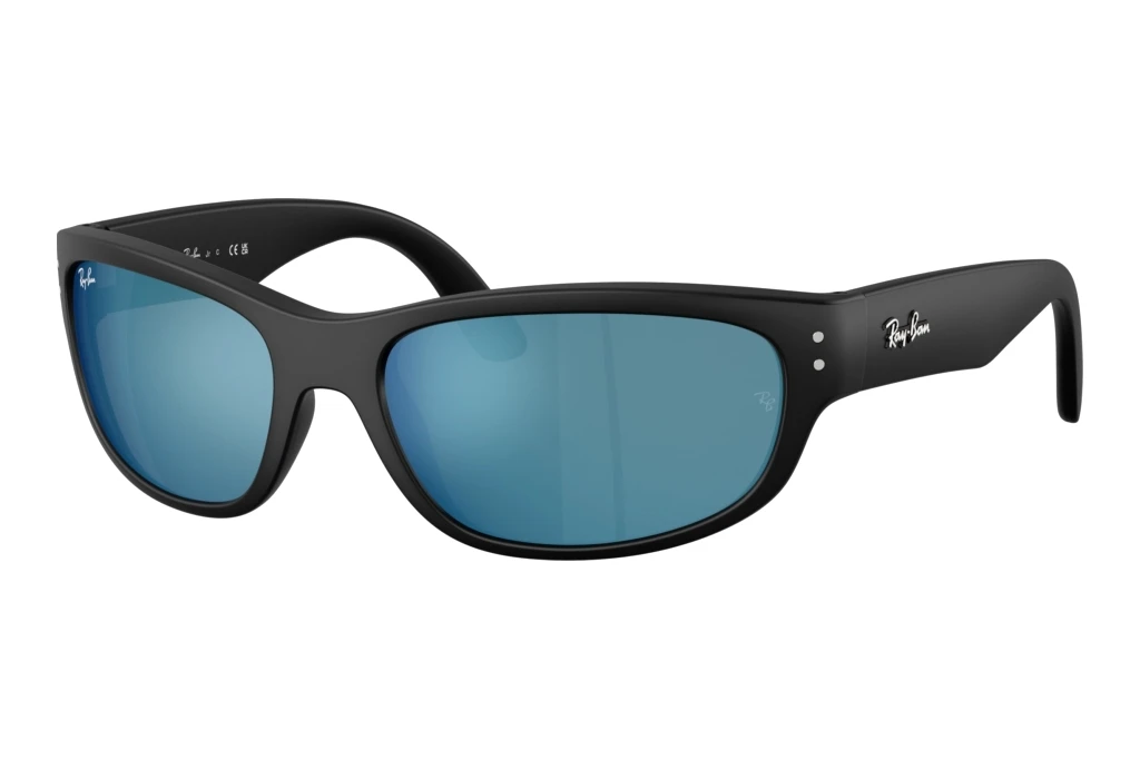 Ray-Ban Kids RJ9189S 100S55 Dark Blue Mirror BlueMatte Black Ray-Ban Kids RJ9189S 100S55 Dark Blue Mirror BlueMatte Black