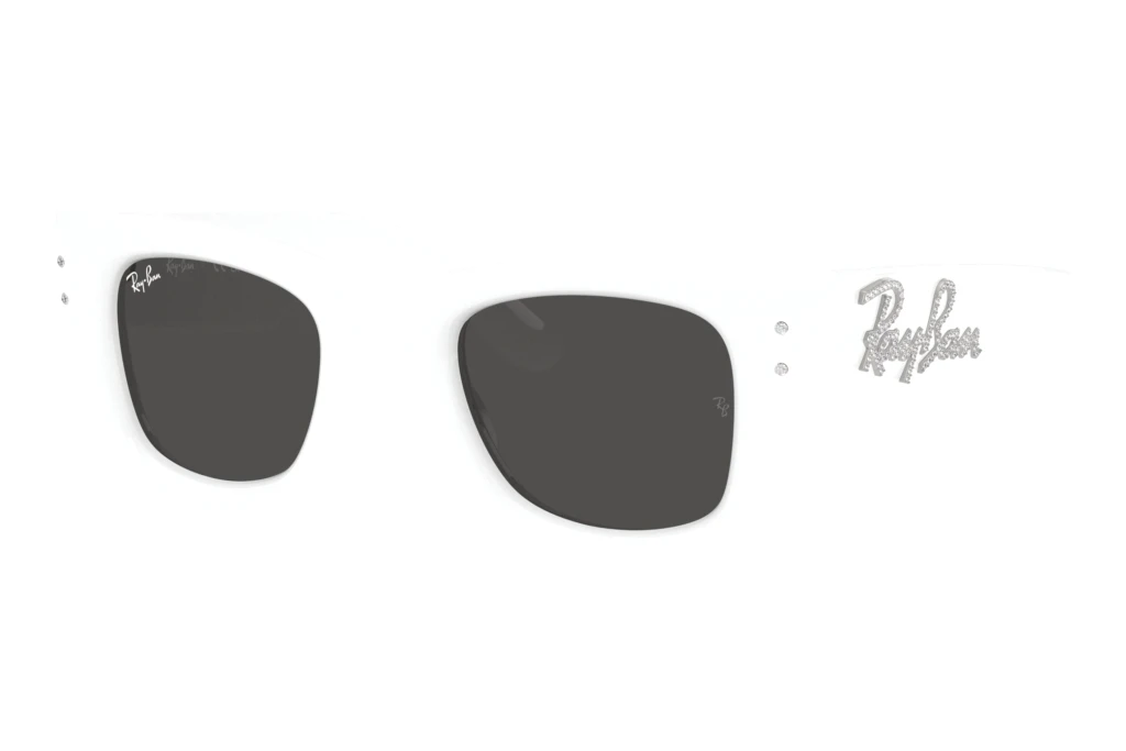 Ray-Ban RB4940B 686387 Ultra BlackWhite & Strass Ray-Ban RB4940B 686387 Ultra BlackWhite & Strass