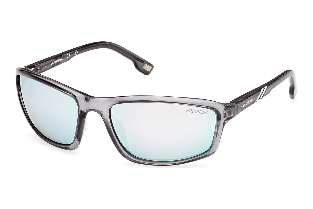 Skechers   SE6130 20D grau polarisierendGlänzend Grau Skechers   SE6130 20D grau polarisierendGlänzend Grau