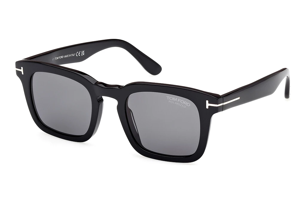 Tom Ford   FT0751 01D grau polarisierendGlänzend Schwarz Tom Ford   FT0751 01D grau polarisierendGlänzend Schwarz