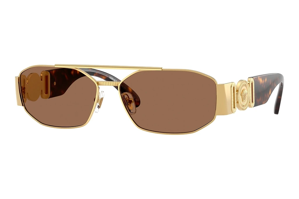 Versace VE2287 100273 Dark BrownGold Versace VE2287 100273 Dark BrownGold