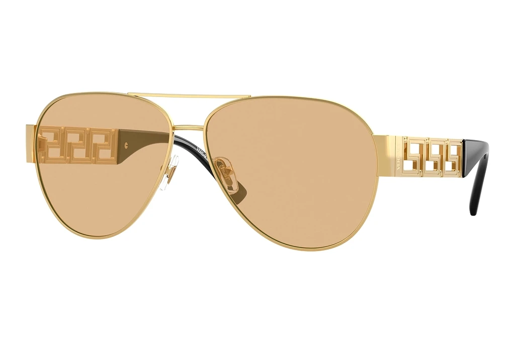 Versace   VE2289 1002D8 Light Yellow Mirror Silver InternalGold Versace   VE2289 1002D8 Light Yellow Mirror Silver InternalGold