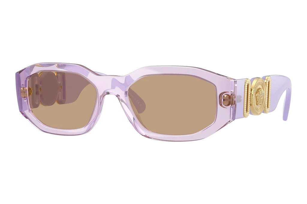 Versace VE4361 552663 Light BrownTransparent Lavander Versace VE4361 552663 Light BrownTransparent Lavander