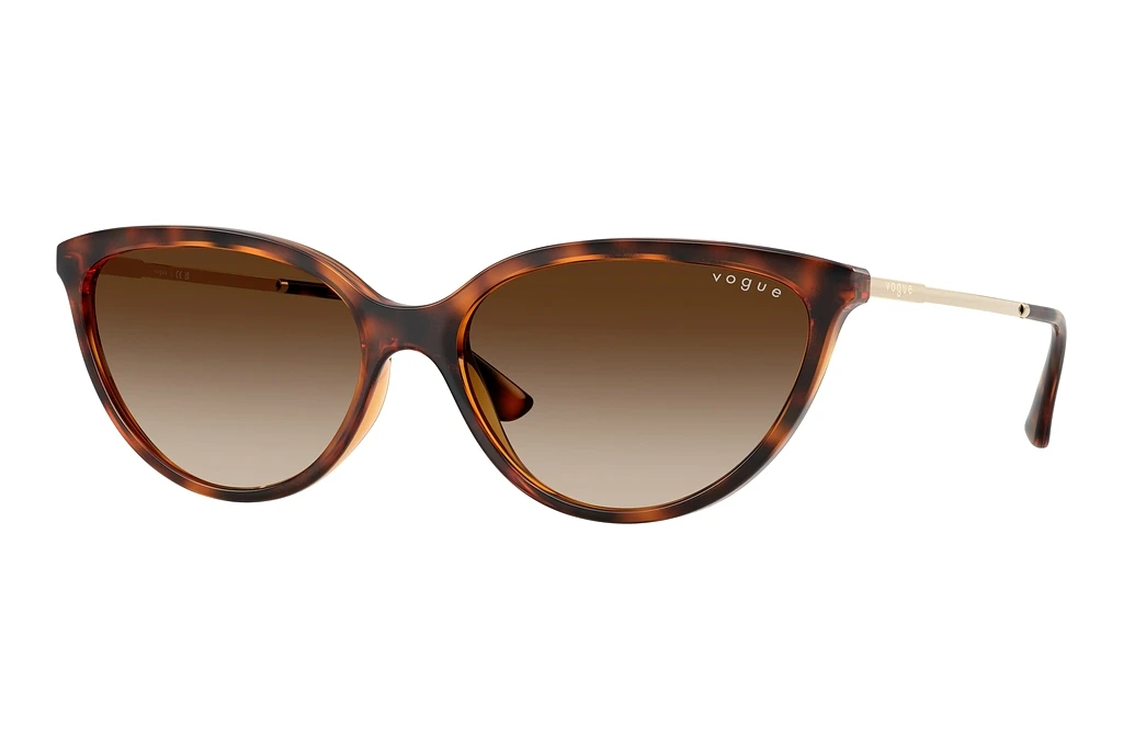 Vogue Eyewear VO5672S W65613 Gradient BrownDark Havana Vogue Eyewear VO5672S W65613 Gradient BrownDark Havana