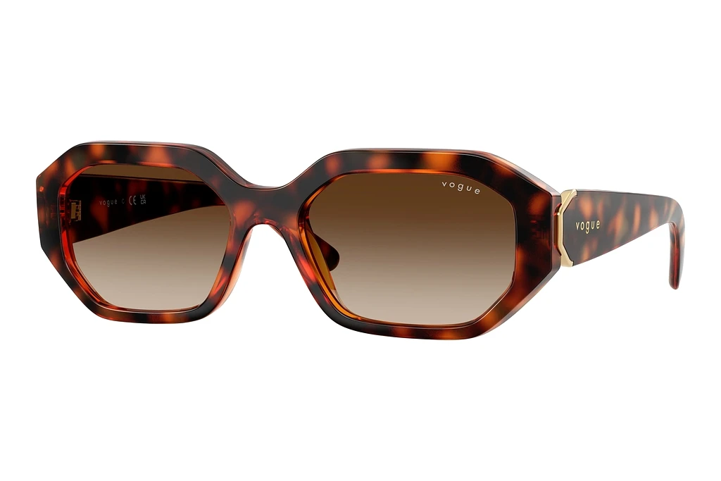 Vogue Eyewear VO5675S W65613 Brown GradientDark Havana Vogue Eyewear VO5675S W65613 Brown GradientDark Havana
