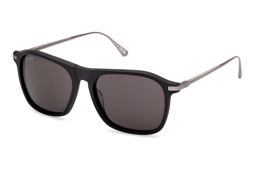 Web Eyewear   WE0386 02A grauMatt Schwarz Web Eyewear   WE0386 02A grauMatt Schwarz
