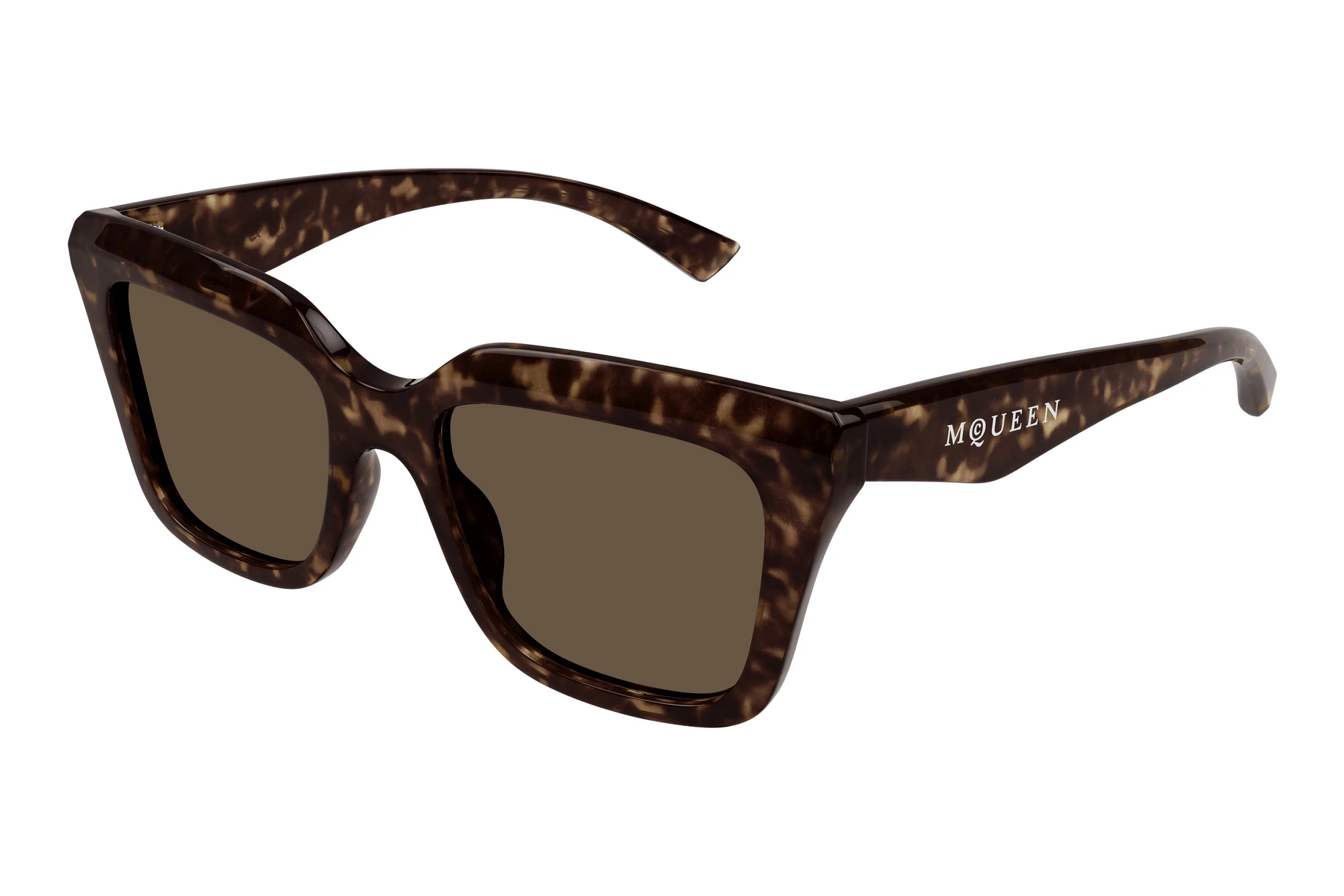 Alexander McQueen AM0473S 002 HAVANA Alexander McQueen AM0473S 002 HAVANA
