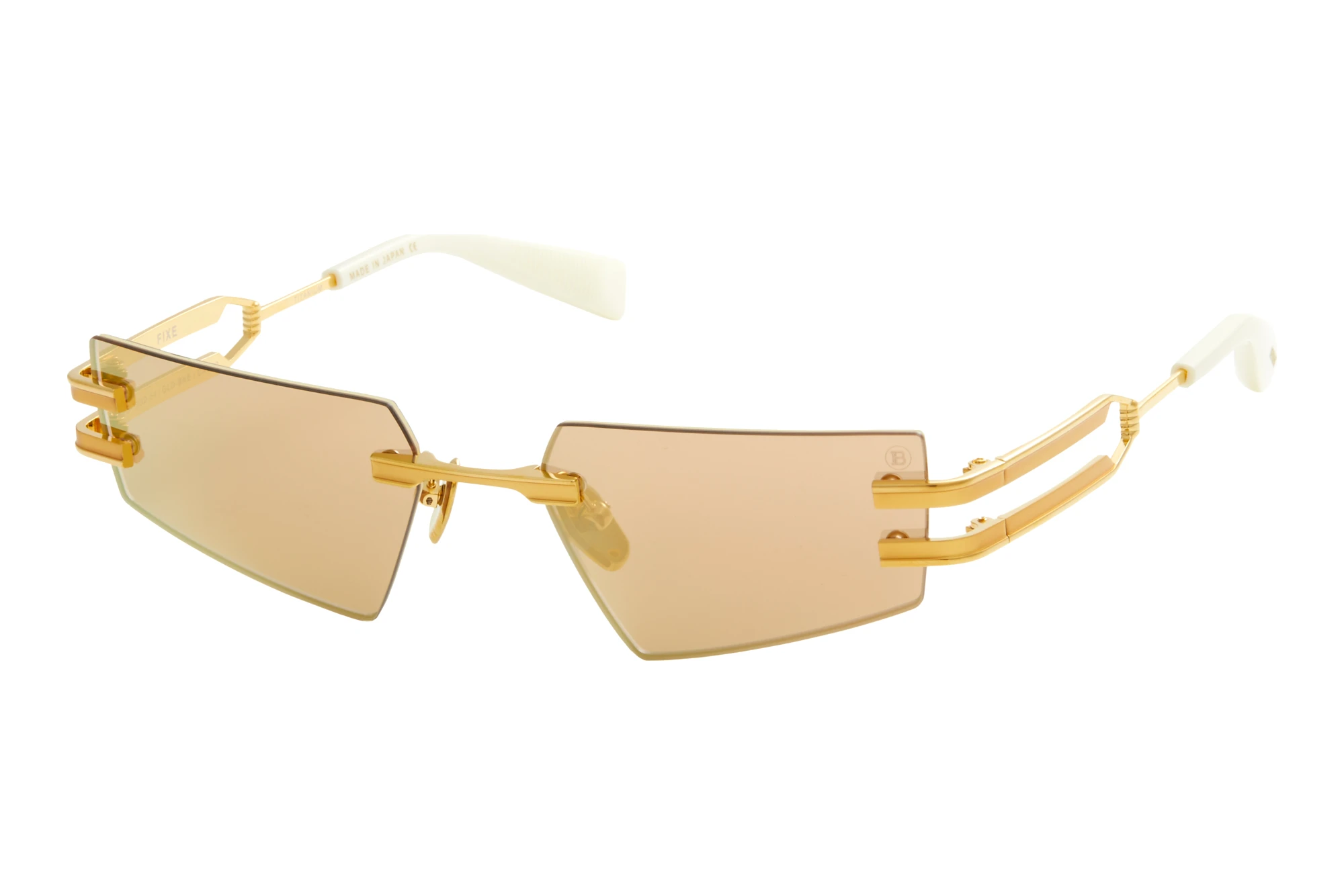 Balmain Paris BPS-123 D Brown - Rose Gold Mirror - ARWhite Gold- Mattehite Gold - Bone Balmain Paris BPS-123 D Brown - Rose Gold Mirror - ARWhite Gold- Mattehite Gold - Bone