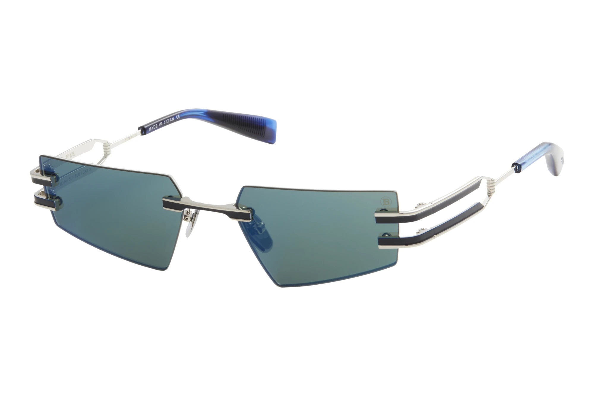 Balmain Paris BPS-123 E G-15 - Deep Blue Mirror - ARSilver - Navy Enamel - Blue Swirl Balmain Paris BPS-123 E G-15 - Deep Blue Mirror - ARSilver - Navy Enamel - Blue Swirl