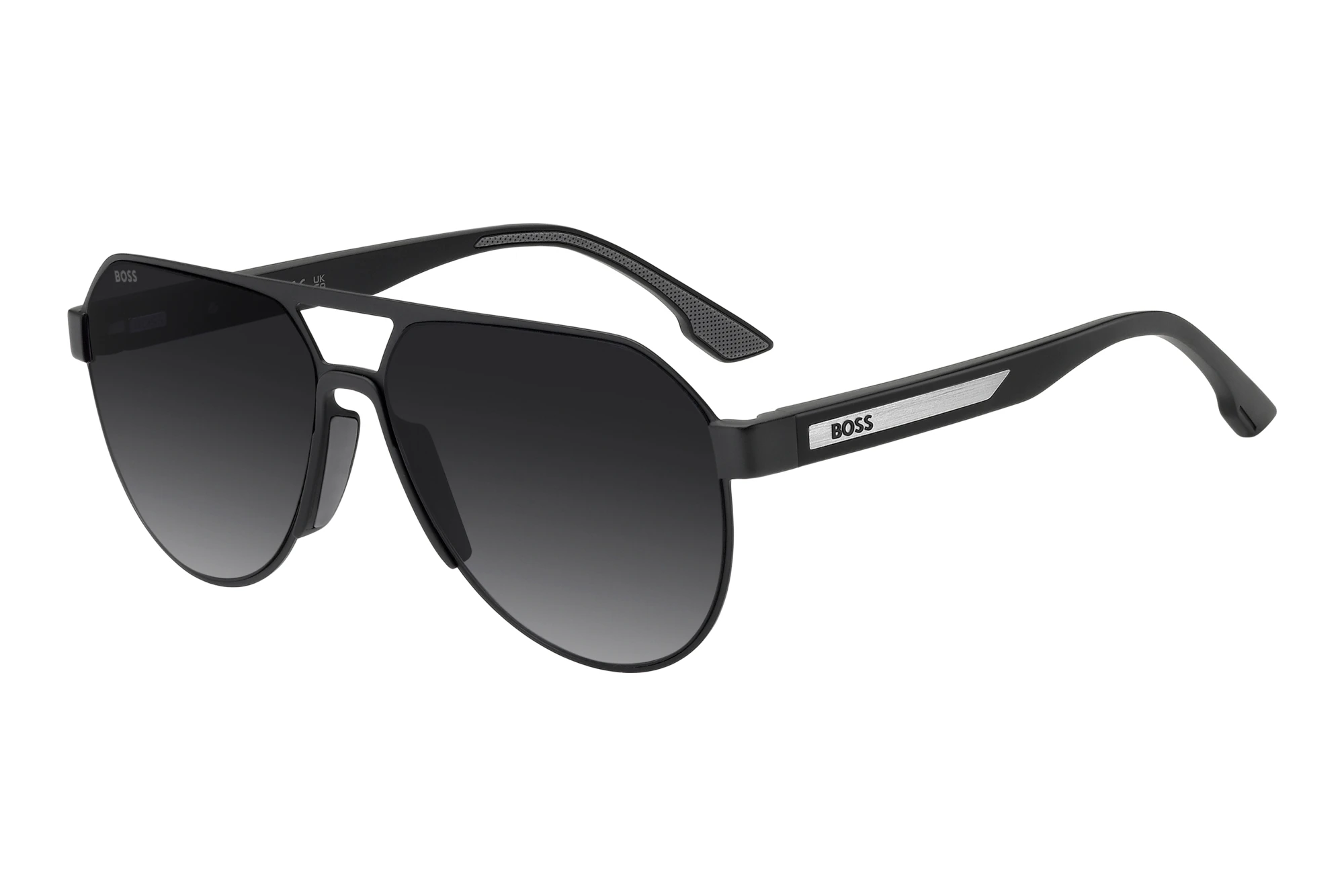 Boss BOSS 1989/S 003/9O GREY SHADEDMATTE BLACK Boss BOSS 1989/S 003/9O GREY SHADEDMATTE BLACK