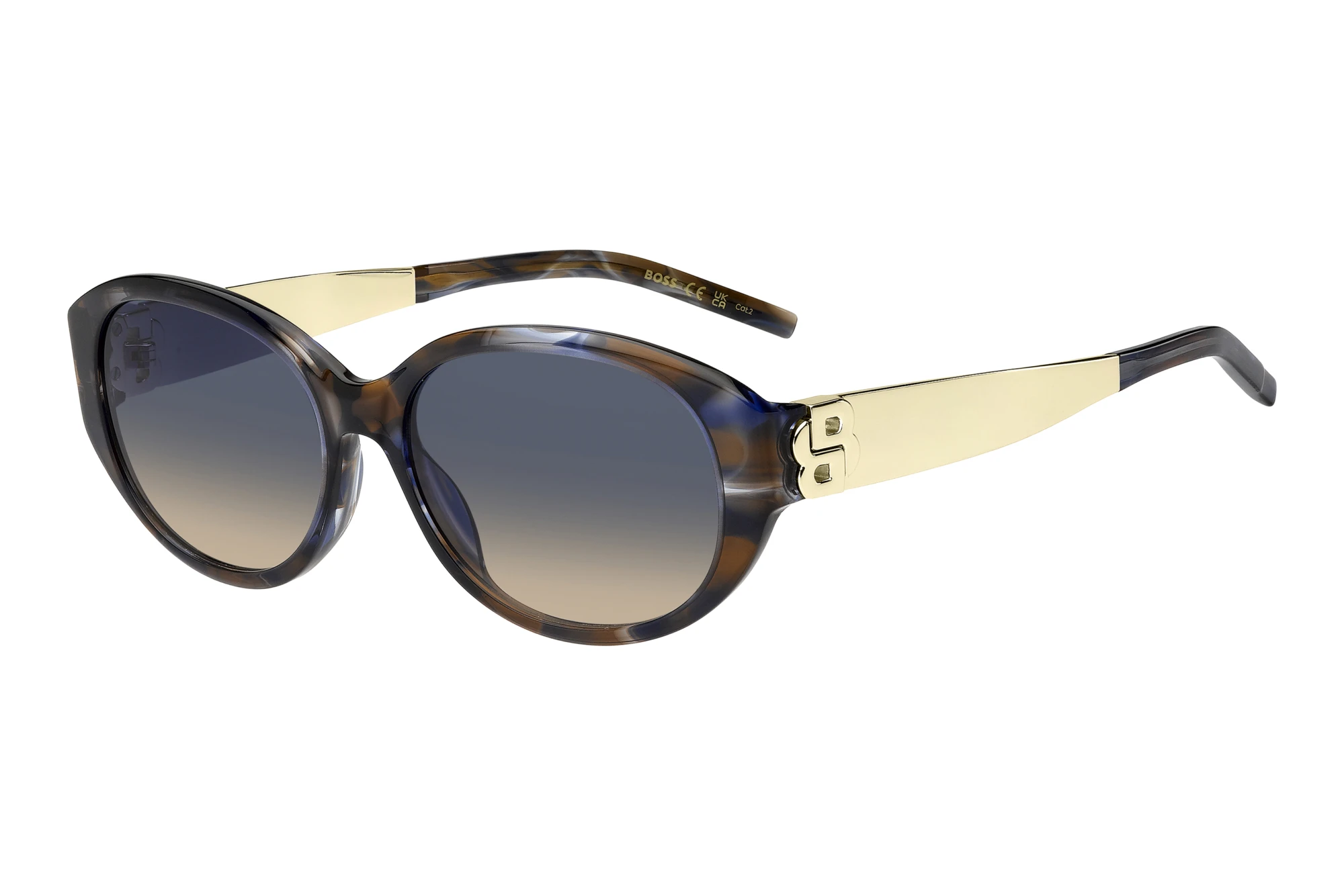 Boss BOSS 2015/S X8Q/I4 BLUE SHADED PINKBROWN BLUE HAVANA Boss BOSS 2015/S X8Q/I4 BLUE SHADED PINKBROWN BLUE HAVANA