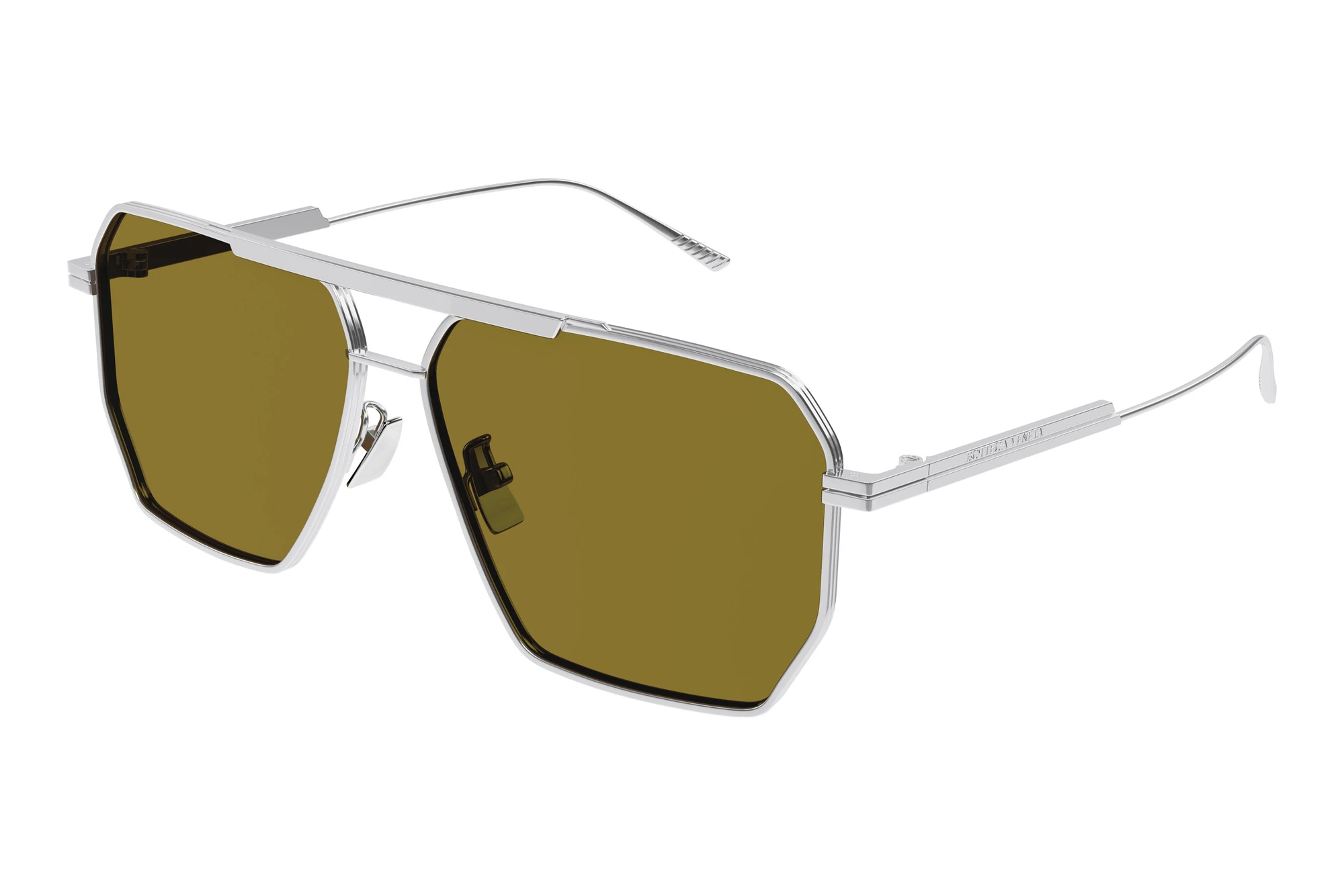 Bottega Veneta BV1012S 007 SILVER Bottega Veneta BV1012S 007 SILVER