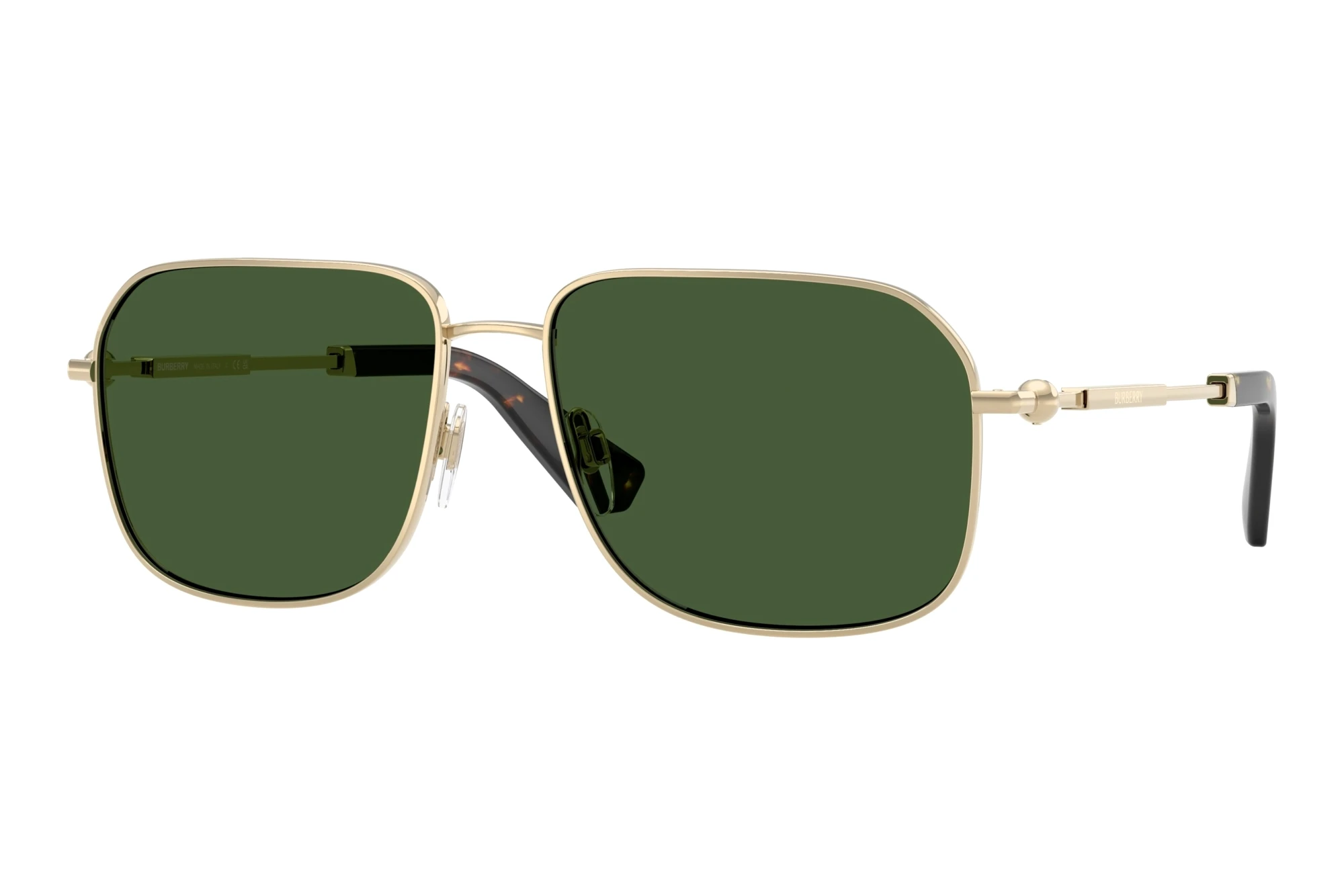 Burberry BE3159 110971 Dark GreenLight Gold Burberry BE3159 110971 Dark GreenLight Gold