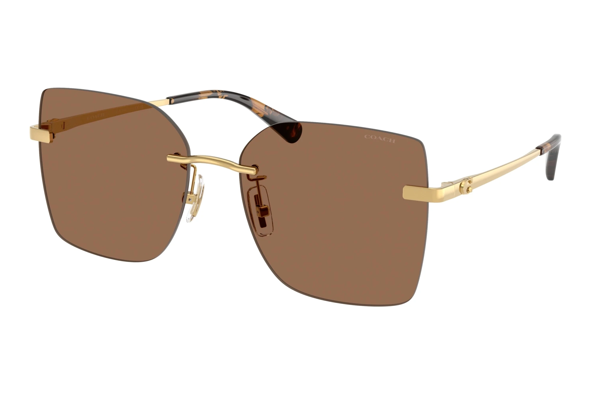 Coach HC7193D 944113 Brown SolidShiny Gold Coach HC7193D 944113 Brown SolidShiny Gold