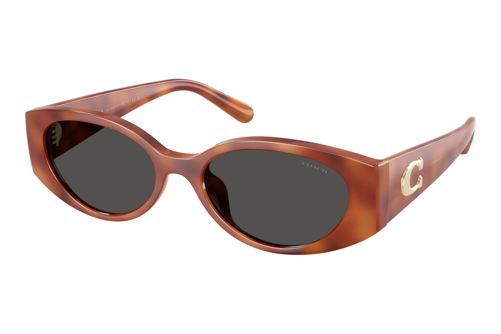 Coach HC8462U 577487 Grey SolidCaramel Tortoise Coach HC8462U 577487 Grey SolidCaramel Tortoise