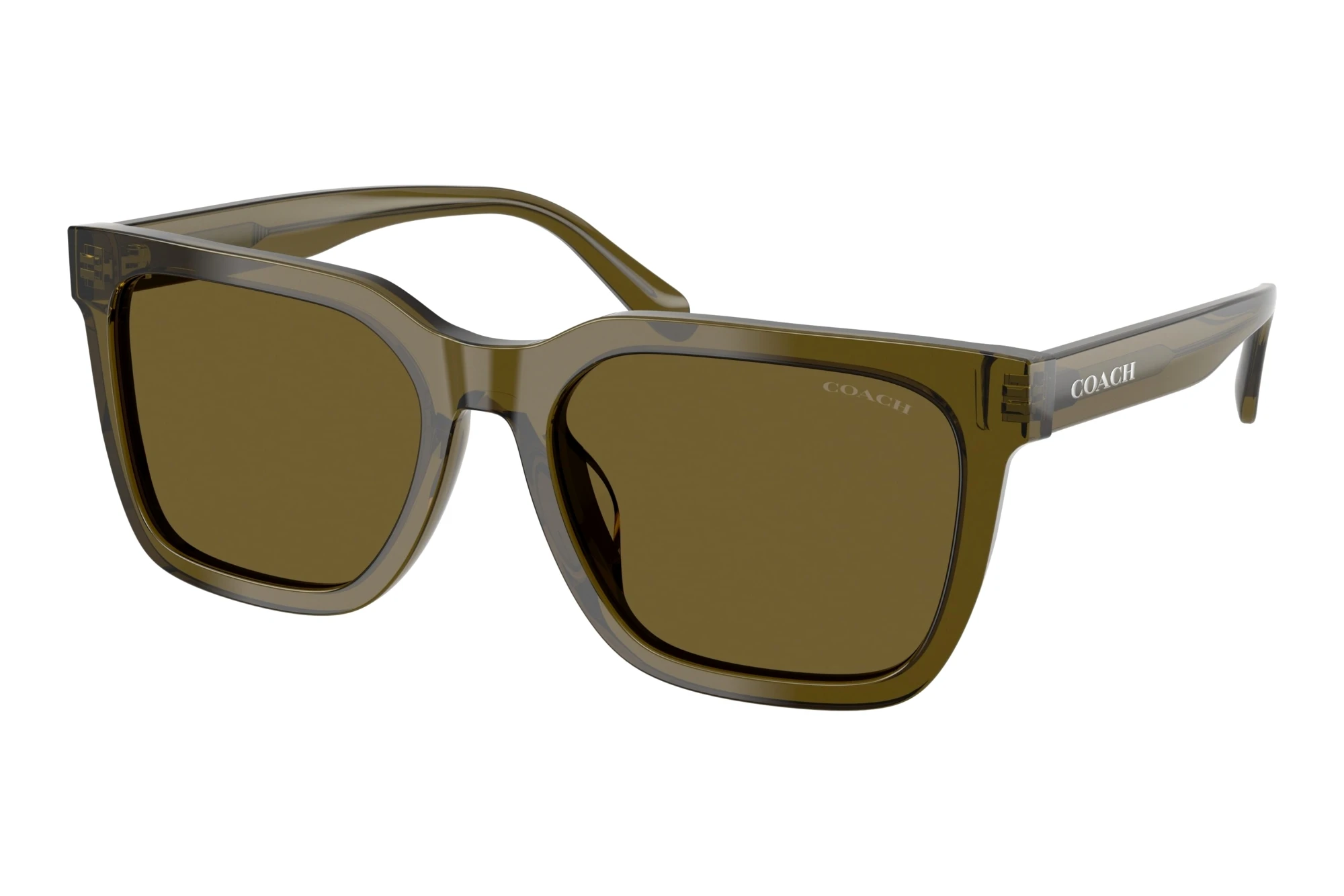 Coach HC8466U 591073 Olive SolidTransparent Olive Coach HC8466U 591073 Olive SolidTransparent Olive