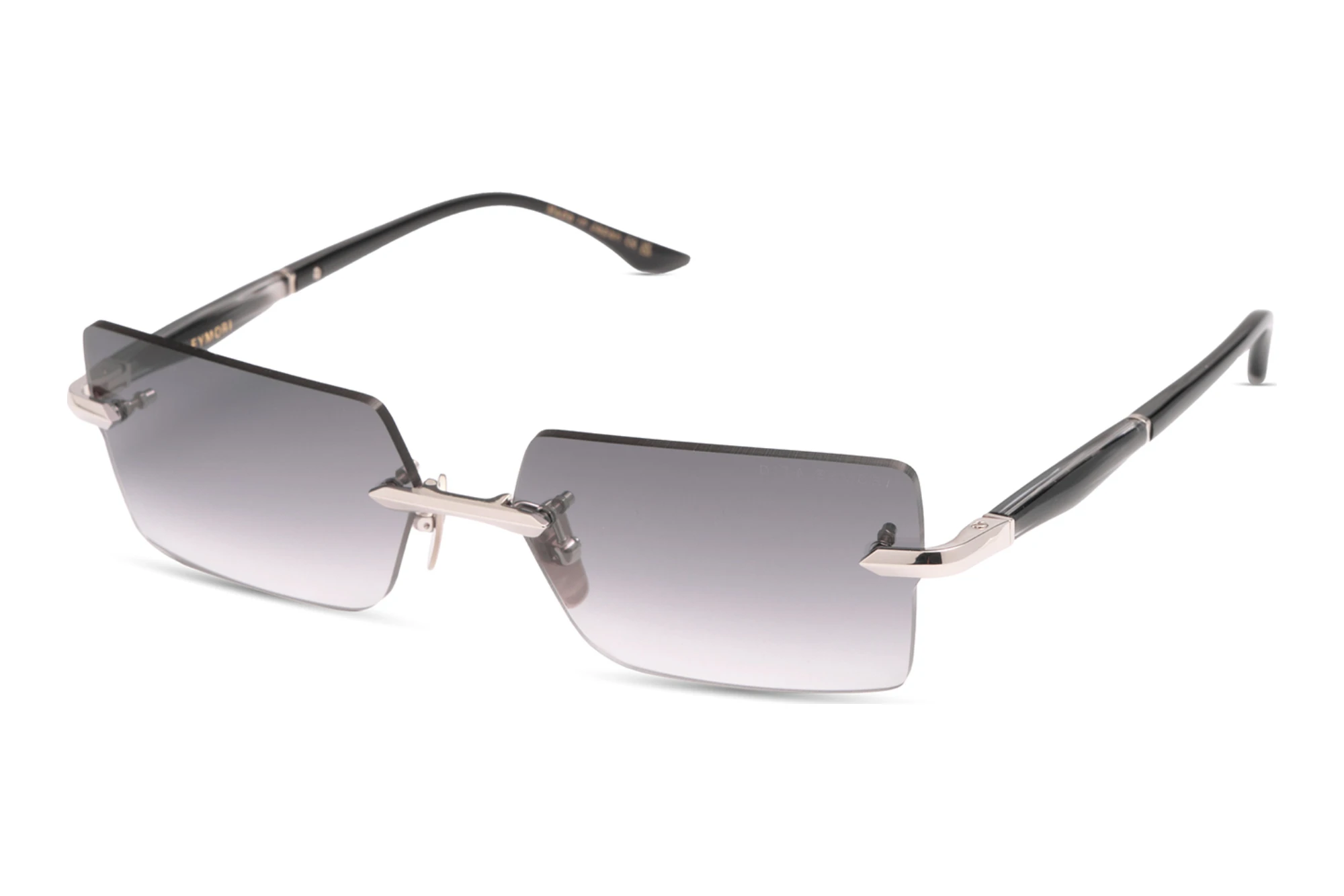 DITA DTS-462 03A GREY TO CLEAR GRADIENTSILVER - INK SWIRL - BLACK DITA DTS-462 03A GREY TO CLEAR GRADIENTSILVER - INK SWIRL - BLACK