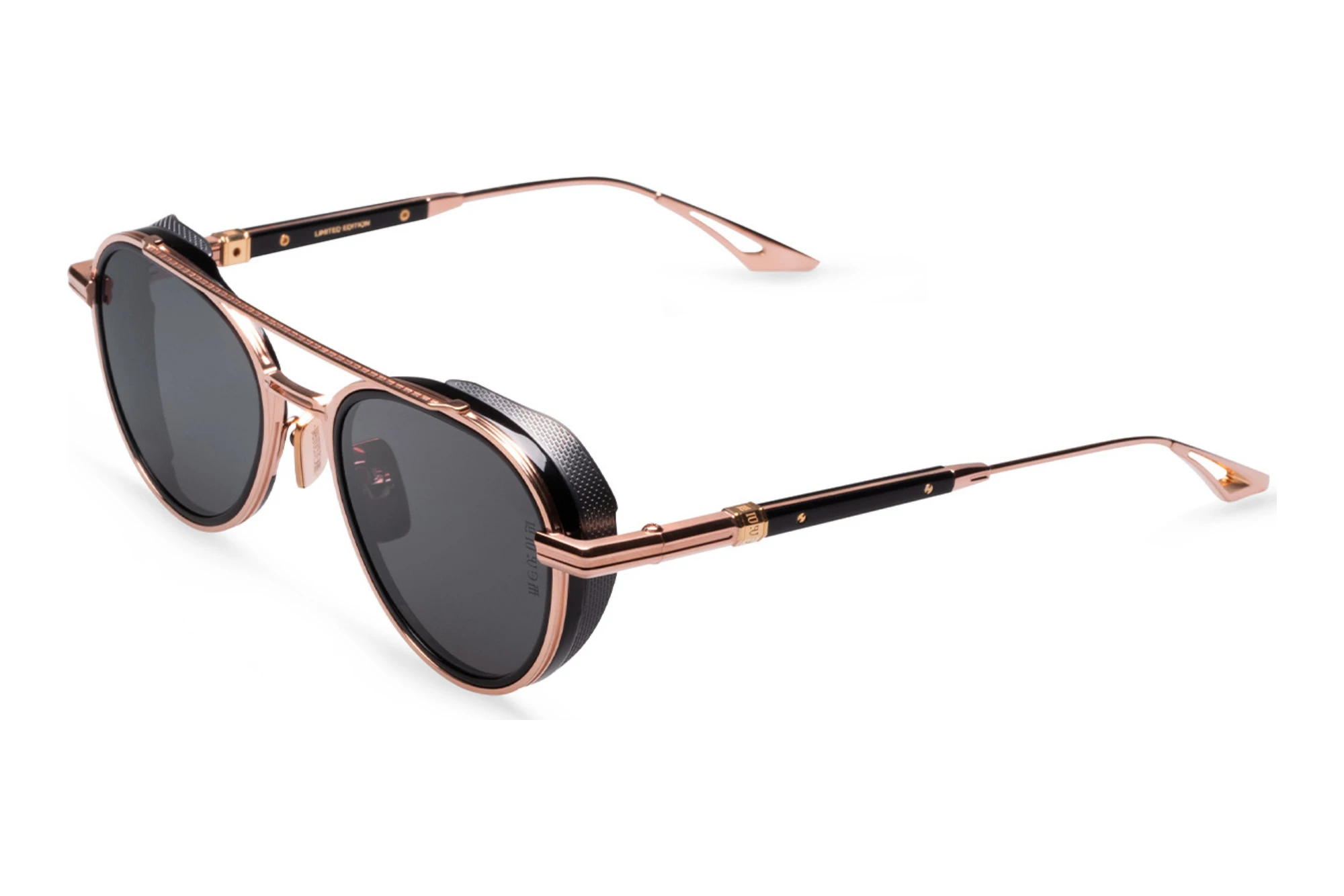 DITA-EPILUXURY DES-004 03 DARK GREY POLARIZEDBLACK/ROSE GOLD DITA-EPILUXURY DES-004 03 DARK GREY POLARIZEDBLACK/ROSE GOLD
