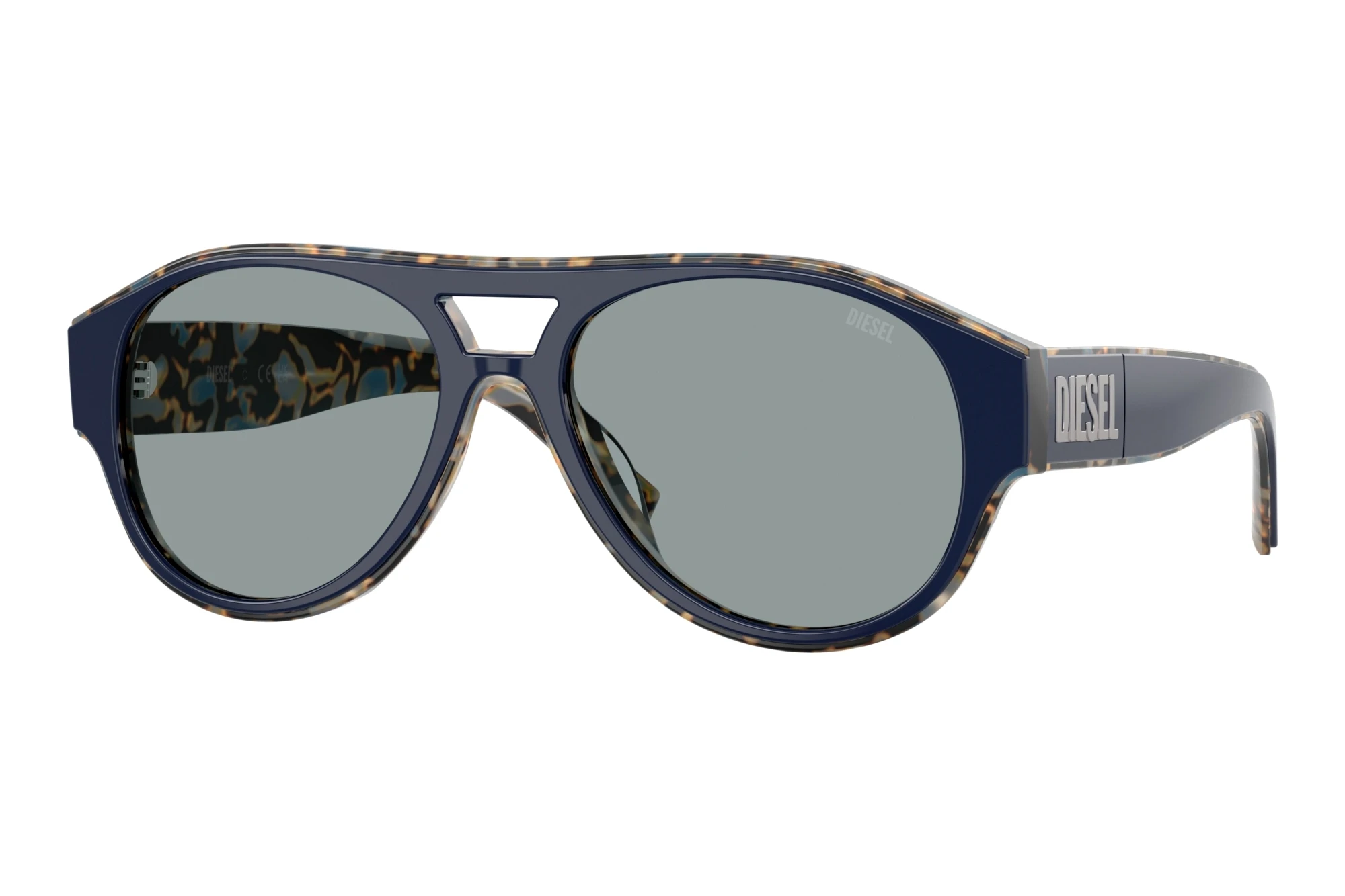 Diesel DL2023U 2070/1 Solid GreyTop Blue/Blue Havana Diesel DL2023U 2070/1 Solid GreyTop Blue/Blue Havana