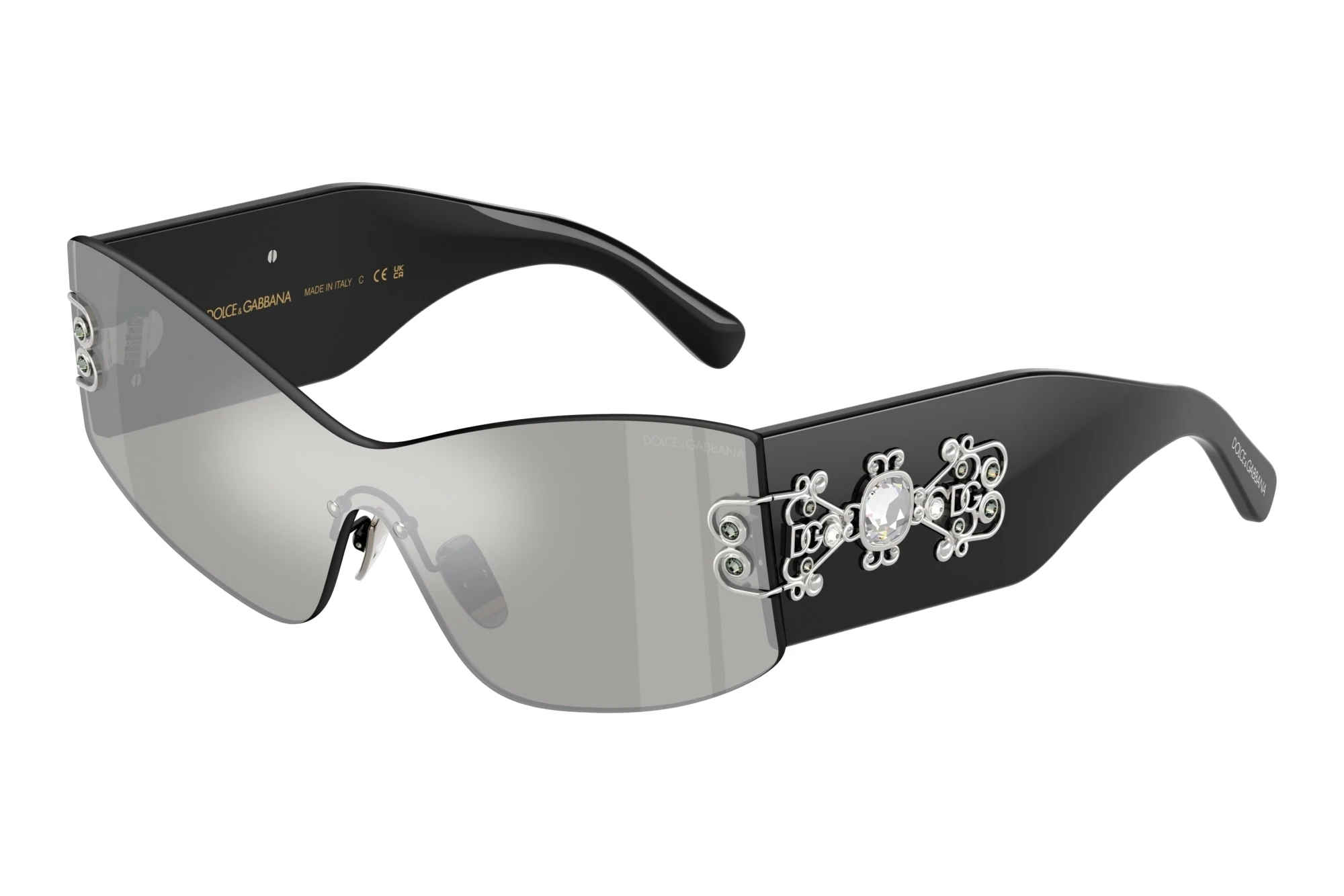 Dolce & Gabbana DG4526B 501/6G Light Grey Mirror SilverBlack Dolce & Gabbana DG4526B 501/6G Light Grey Mirror SilverBlack