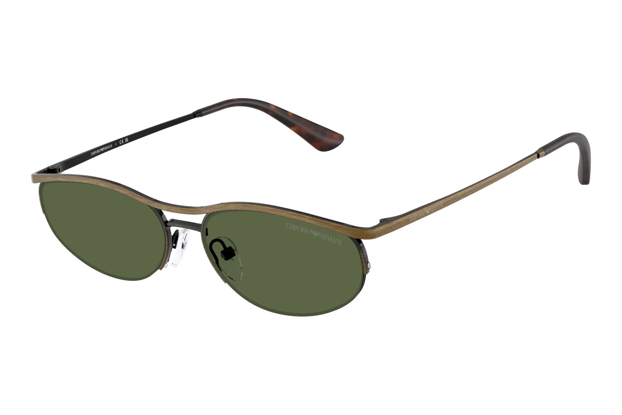 Emporio Armani EA2180 344671 Dark GreenShiny Anticate Gold Emporio Armani EA2180 344671 Dark GreenShiny Anticate Gold