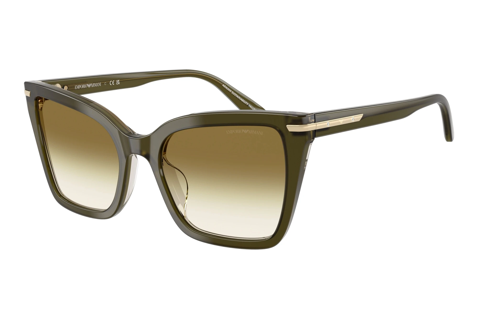 Emporio Armani EA4273BU 63788E Clear Gradient Dark GreenShiny Dark Green Emporio Armani EA4273BU 63788E Clear Gradient Dark GreenShiny Dark Green