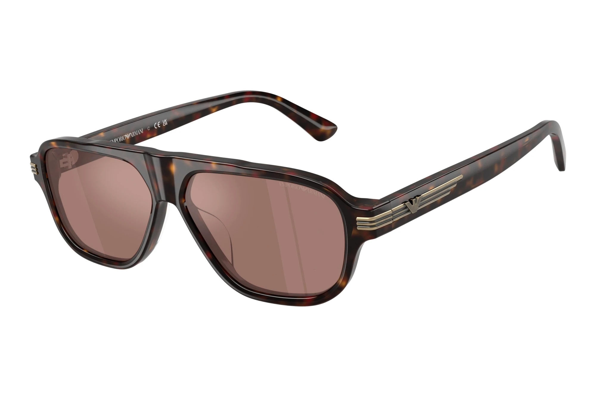 Emporio Armani EA4285U 64596G Brown Mirror Internal SilverShiny Havana Burgundy Emporio Armani EA4285U 64596G Brown Mirror Internal SilverShiny Havana Burgundy