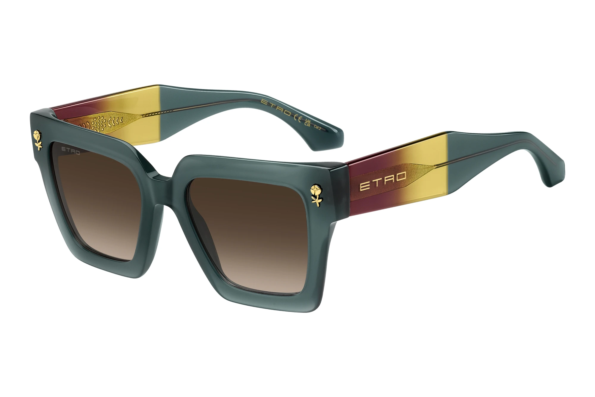 Etro ETRO 0113/S 13J/HA BROWN SHADEDBURGUNDY TEAL Etro ETRO 0113/S 13J/HA BROWN SHADEDBURGUNDY TEAL