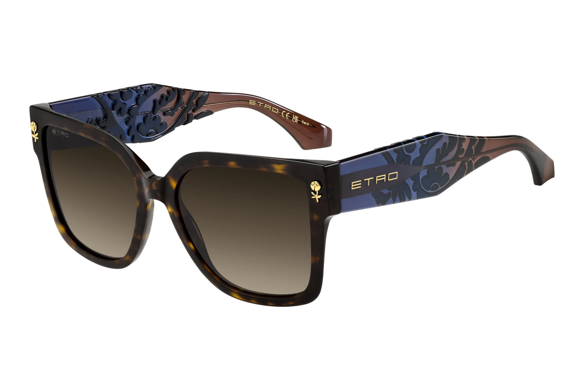 Etro ETRO 0127/S 086/HA BROWN SHADEDHAVANA Etro ETRO 0127/S 086/HA BROWN SHADEDHAVANA