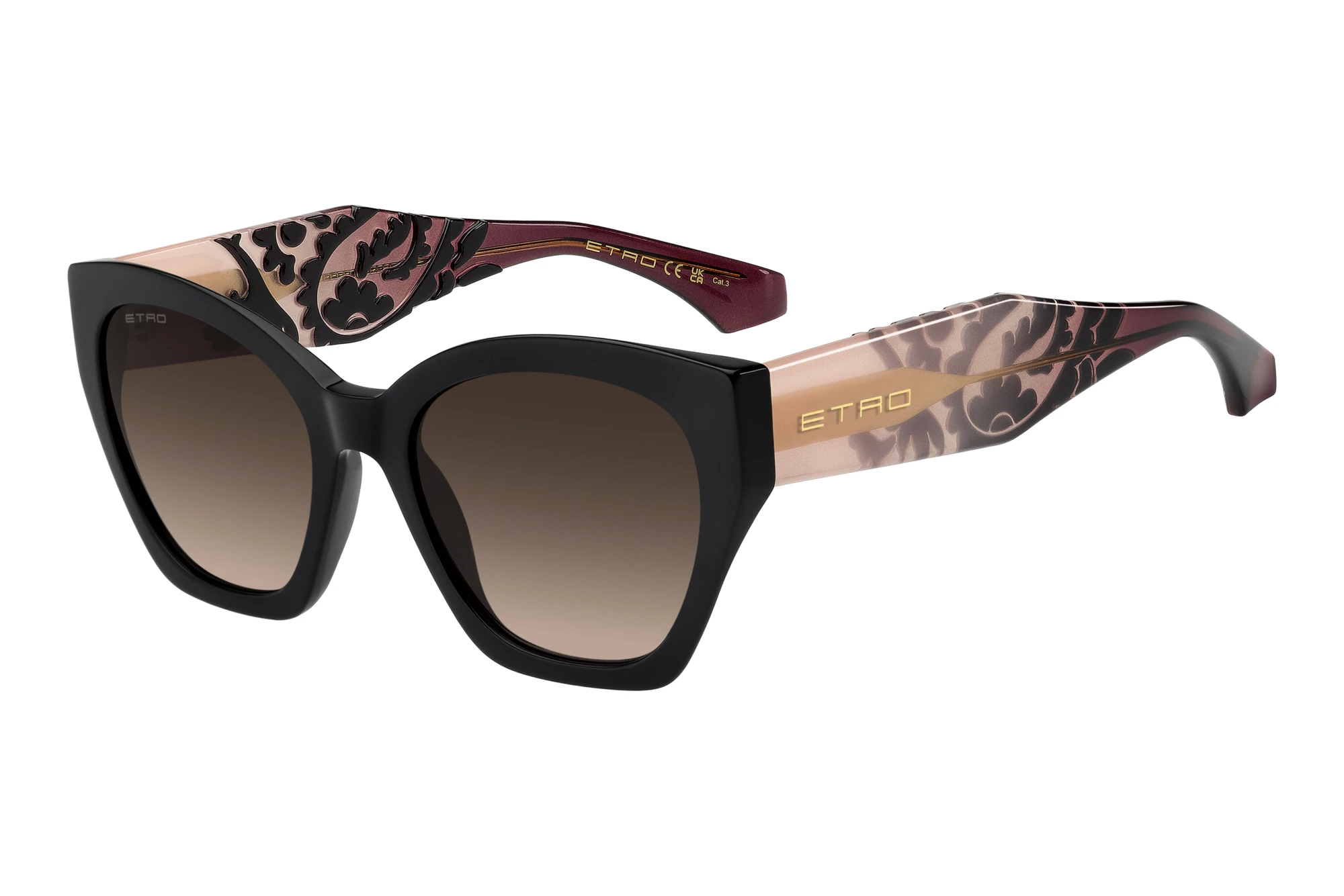 Etro ETRO 0148/S GUU/HA BROWN SHADEDBLACK BURGUNDY Etro ETRO 0148/S GUU/HA BROWN SHADEDBLACK BURGUNDY