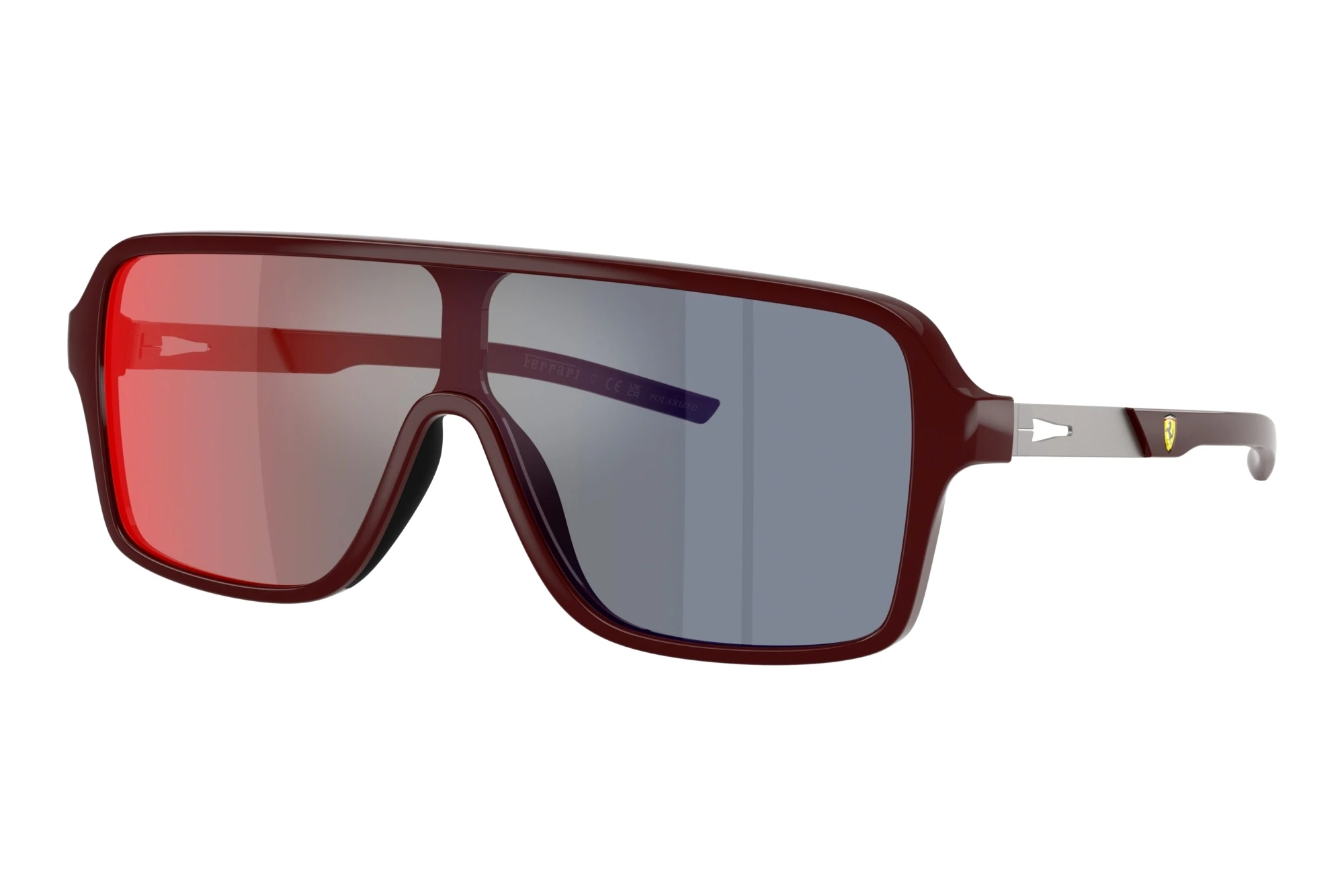 Ferrari Scuderia FZ6022U 525/M5 Dark Grey Mirror Red/YellowRed Bordeaux Shiny Ferrari Scuderia FZ6022U 525/M5 Dark Grey Mirror Red/YellowRed Bordeaux Shiny