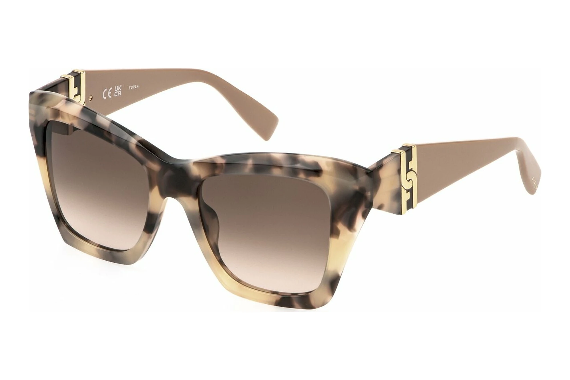 Furla SFU884 0XA5 BROWN GRADIENTSHINY OPAL BROWN/WHITE HAVANA Furla SFU884 0XA5 BROWN GRADIENTSHINY OPAL BROWN/WHITE HAVANA