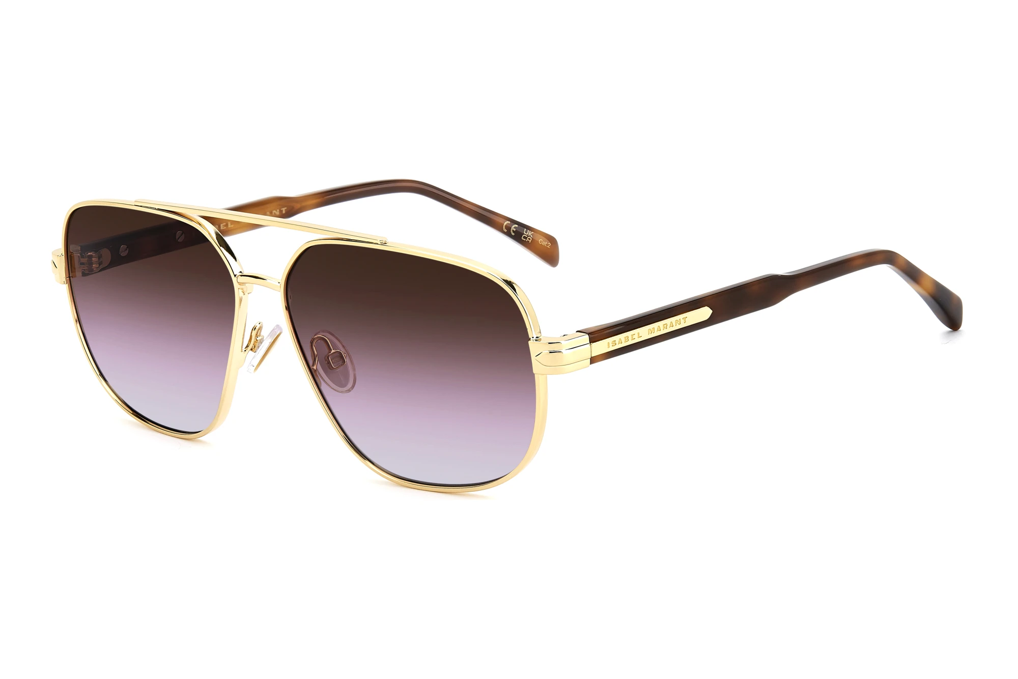 Isabel Marant IM 0281/S 001/QR BROWN SHADED VIOLETYELLOW GOLD Isabel Marant IM 0281/S 001/QR BROWN SHADED VIOLETYELLOW GOLD