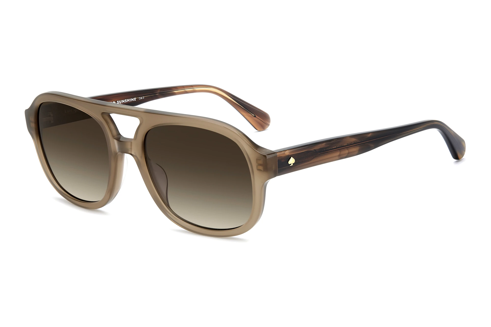 Kate Spade KS EDIE 2/G/S HR3/HA BROWN SHADEDBEIGE HORN Kate Spade KS EDIE 2/G/S HR3/HA BROWN SHADEDBEIGE HORN