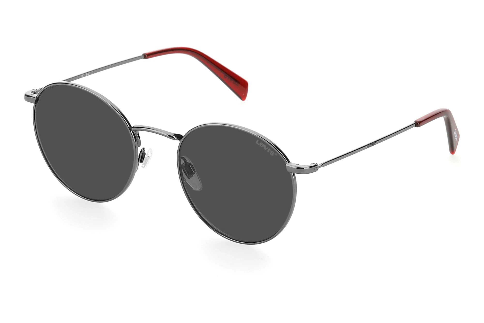 Levi's LV 1005/S 9N2/IR GREYDKRUT RED Levi's LV 1005/S 9N2/IR GREYDKRUT RED