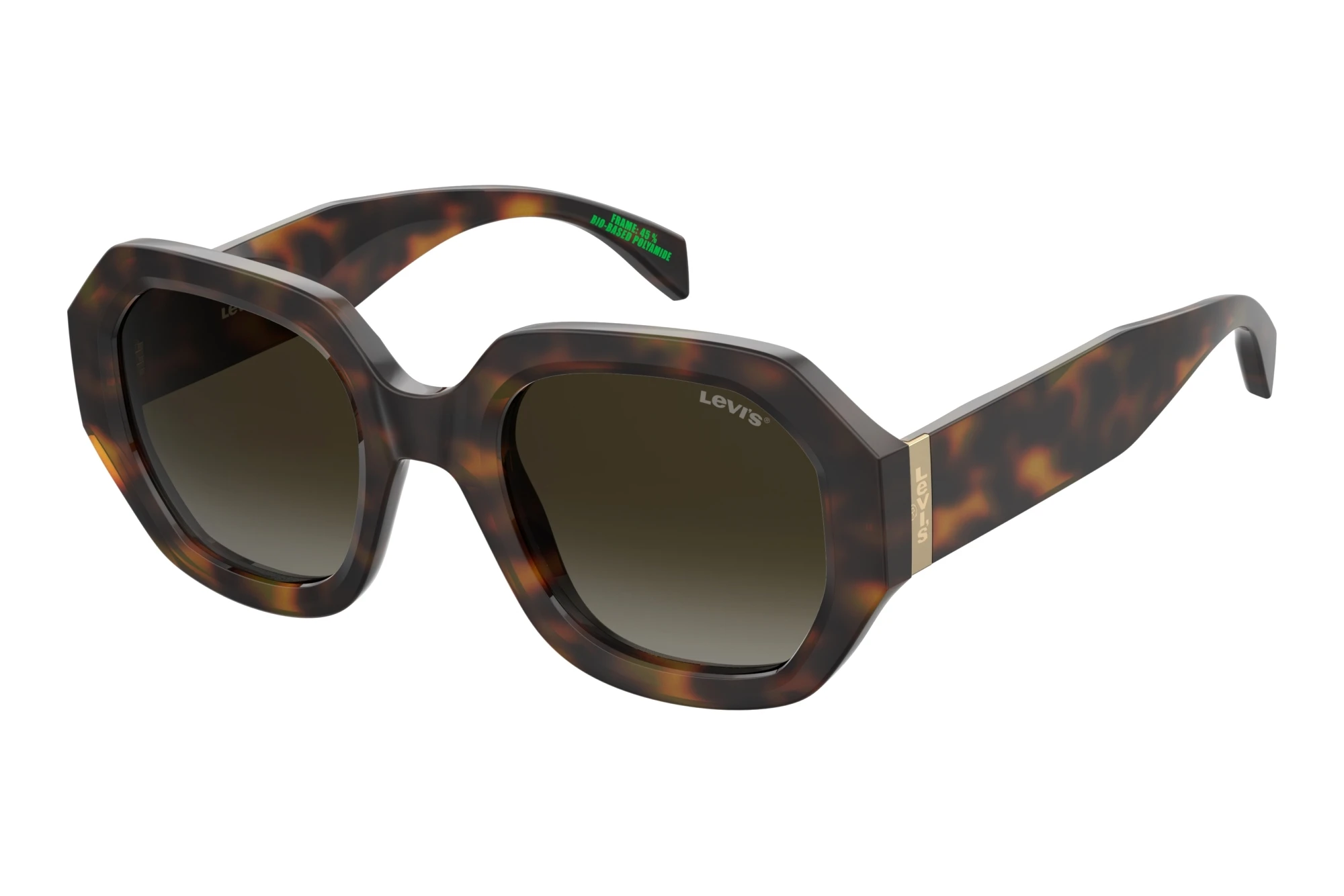 Levi's LV 1066/S 086/HA BROWN SHADEDHAVANA Levi's LV 1066/S 086/HA BROWN SHADEDHAVANA