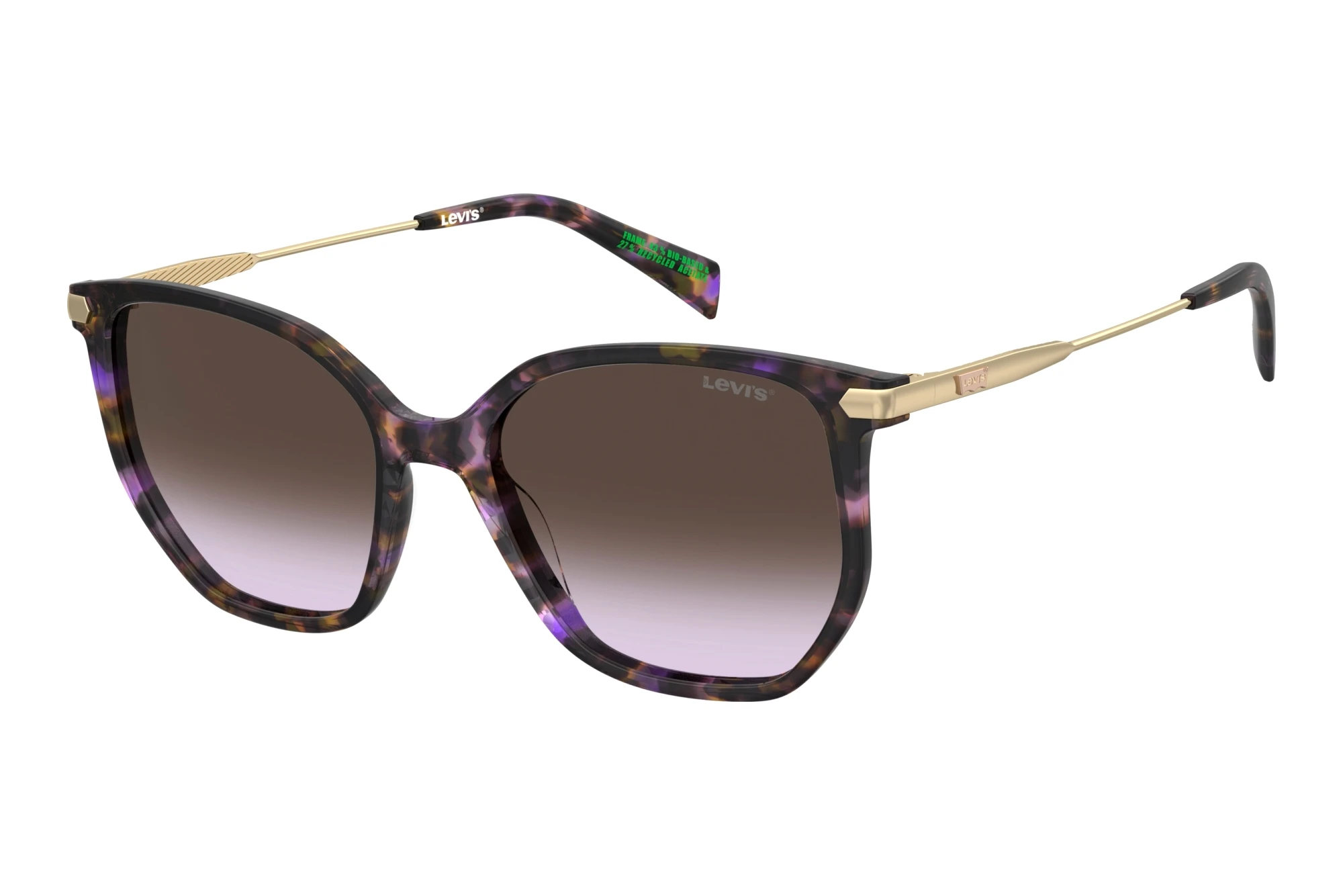 Levi's LV 5094/S DEX/QR BROWN VIOLET DOUBLESHADEBROWN VIOLET HAVANA Levi's LV 5094/S DEX/QR BROWN VIOLET DOUBLESHADEBROWN VIOLET HAVANA