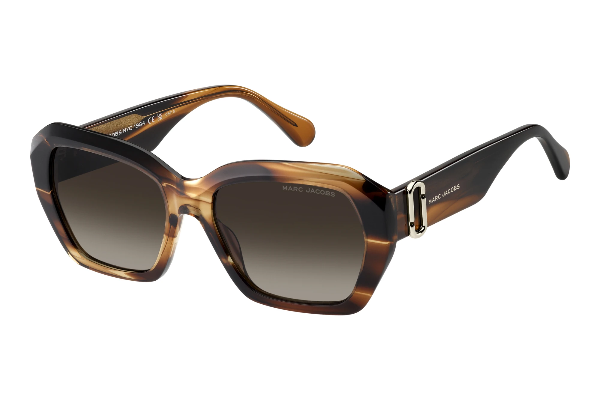 Marc Jacobs MARC 922/S EX4/HA BROWN SHADEDBROWN HORN Marc Jacobs MARC 922/S EX4/HA BROWN SHADEDBROWN HORN