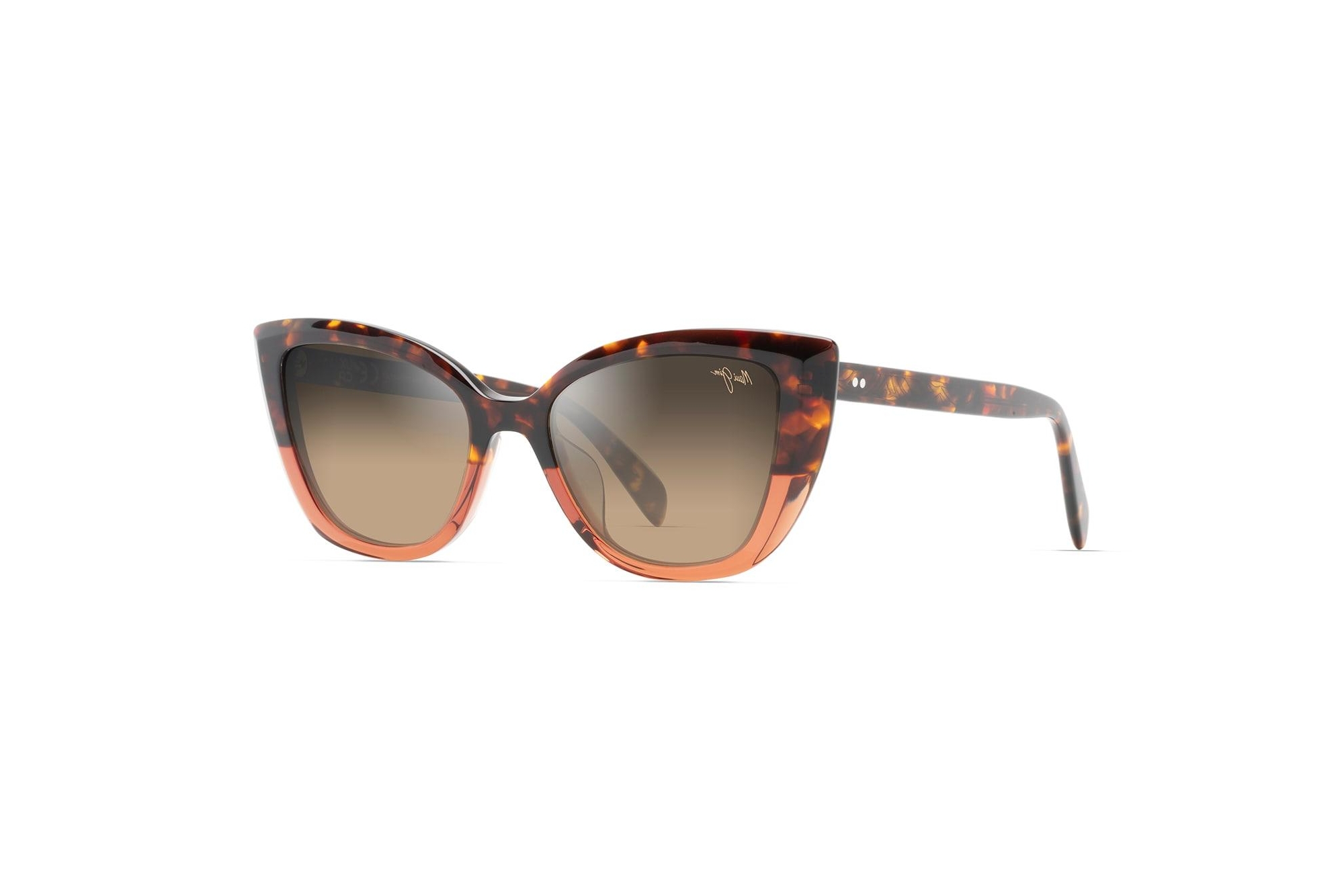 Maui Jim Blossom HS892-10 HCL® BronzeHavana w/Peach Maui Jim Blossom HS892-10 HCL® BronzeHavana w/Peach