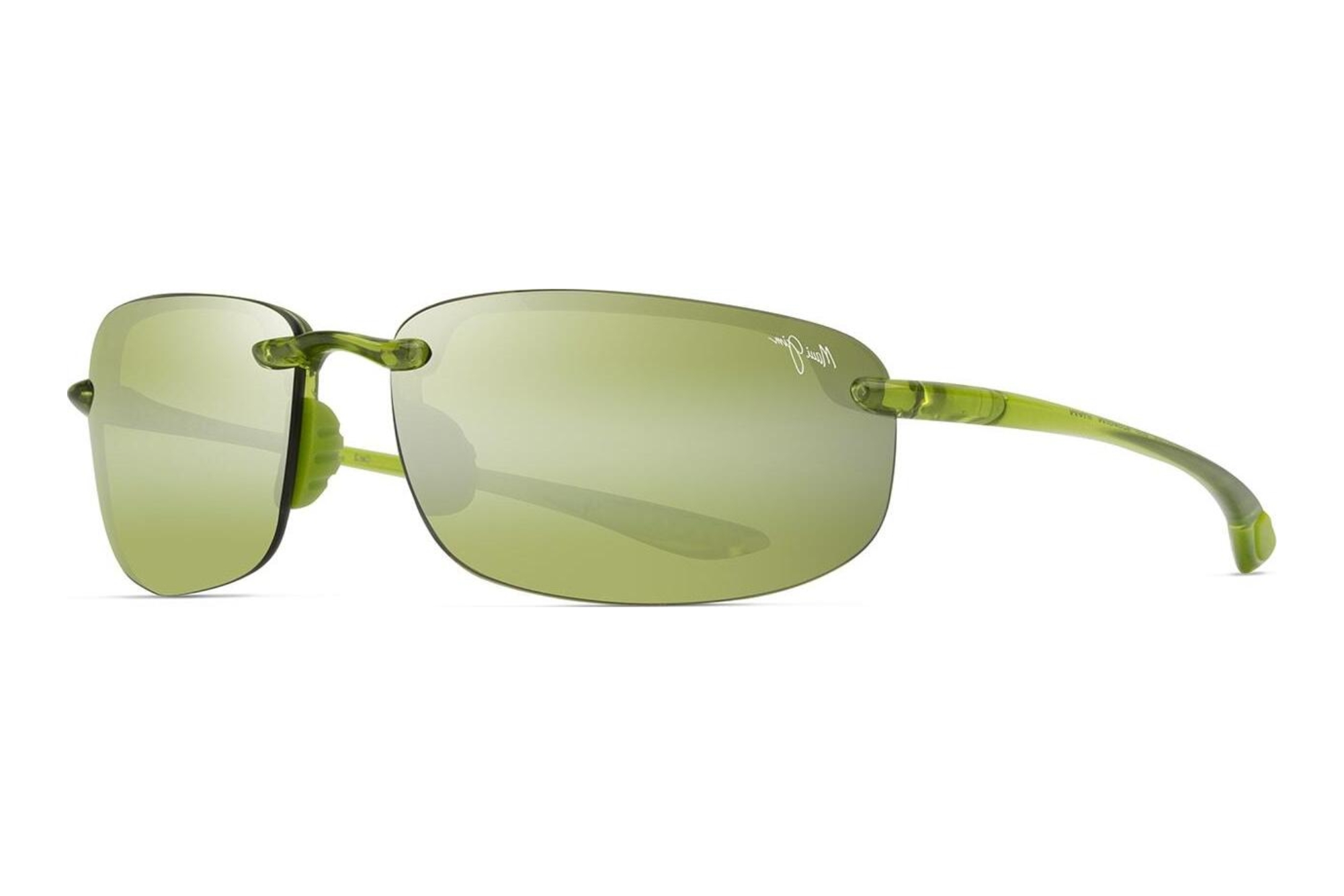 Maui Jim Hookipa HT407-15 Maui HT™Shiny Transparent Light Green Maui Jim Hookipa HT407-15 Maui HT™Shiny Transparent Light Green