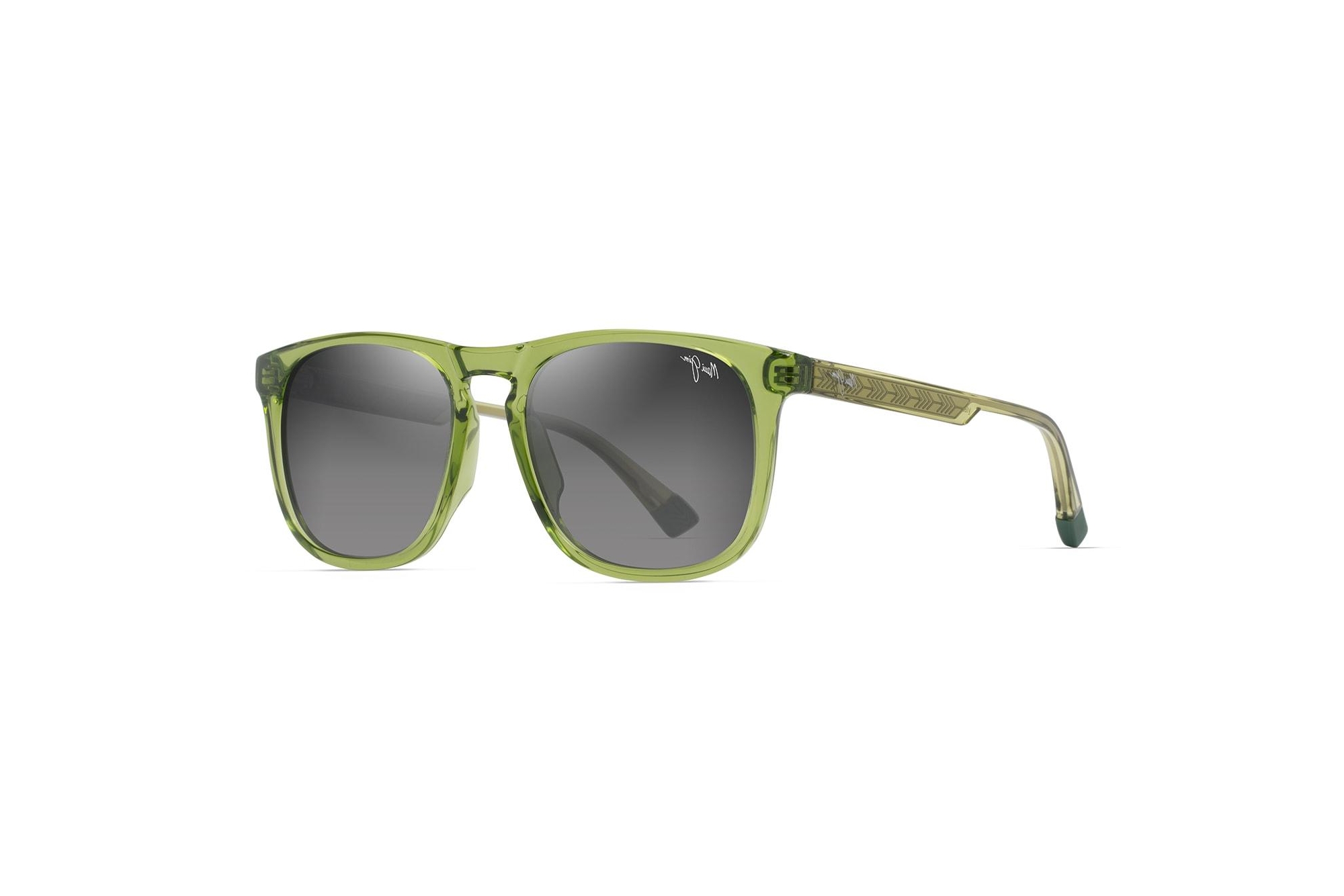 Maui Jim Kupaa GS641-15 Neutral GreyShiny Trans Grass Green Maui Jim Kupaa GS641-15 Neutral GreyShiny Trans Grass Green