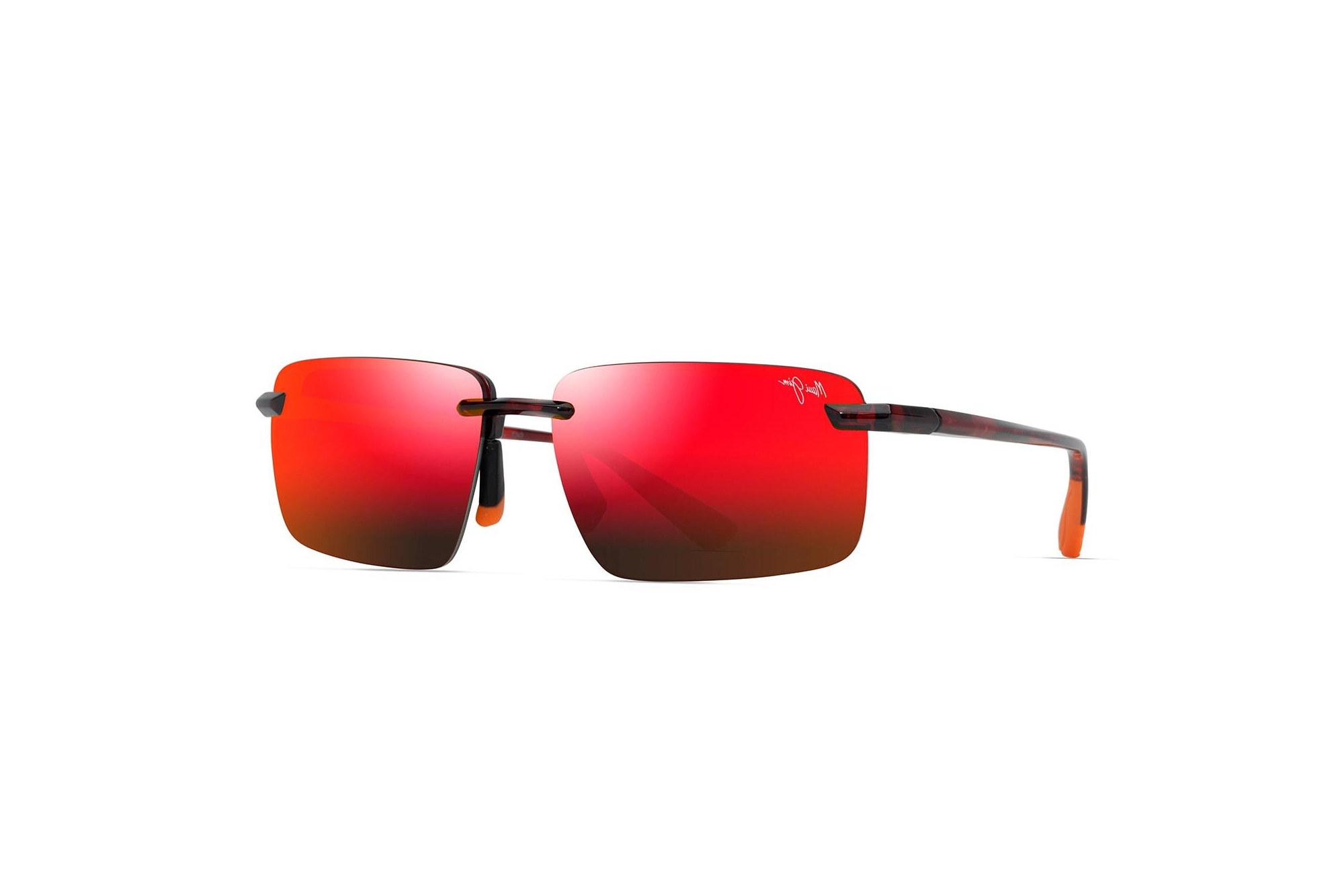 Maui Jim Laulima RM626-10 Hawaii Lava ™Shiny Reddish Havana Maui Jim Laulima RM626-10 Hawaii Lava ™Shiny Reddish Havana